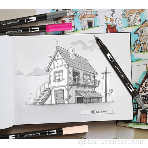 0.4mm Watercolor Marker Pens point tips Flexible Brush 0.4mm Watercolor Marker Pens Supplier